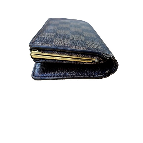 Authentic Louis Vuitton Damier Ebene Bifold Snap Wallet Porte Monnaie Bi… - Picture 2 of 16